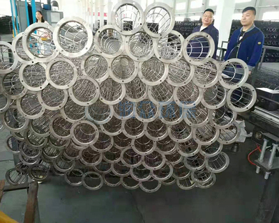 钛合金袋笼装箱发货 